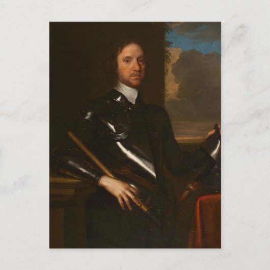 Oliver Cromwell von Robert Walker Postkarte (Vorderseite)