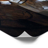 Oliver Cromwell von Samuel Cooper Poster (Ecke)