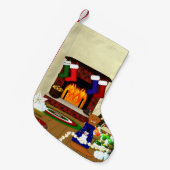 Oliver Decorations für Weihnachten Kleiner Weihnachtsstrumpf (Vorderansicht (hängend))