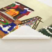 Oliver Decorations für Weihnachten Sherpadecke (3/4)