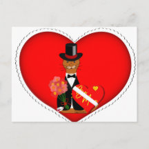 Oliver der Otter im Herzen - Valentinstag Cerami