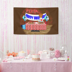 Oliver der Otter ist 6 Jahre alt! Herzlichen Glück Banner