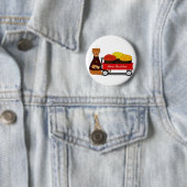 Oliver der Otter wird Herbstfertig Button (Beispiel)