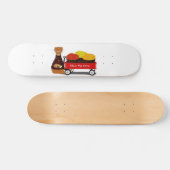 Oliver der Otter wird Herbstfertig Skateboard (Horizontal)