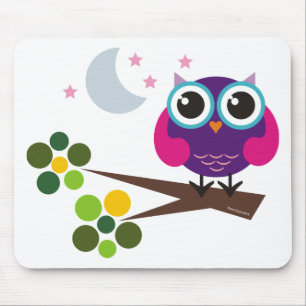 Oliver, die Eule Mousepad
