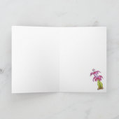 Oliver, die Hummungbird-Grußkarte Karte (Innenseite)