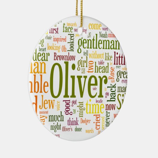 Oliver-Drehung Keramik Ornament (Rechts)