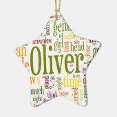 Oliver-Drehung Keramikornament (Links)