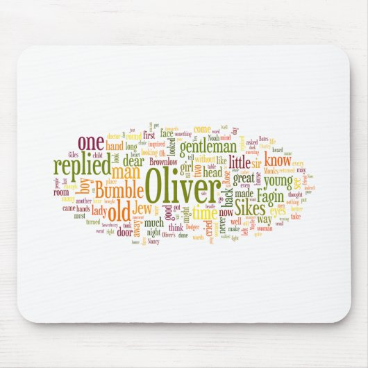 Oliver-Drehung Mousepad (Vorne)