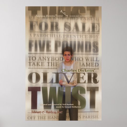 Oliver-Drehung Poster (Vorne)