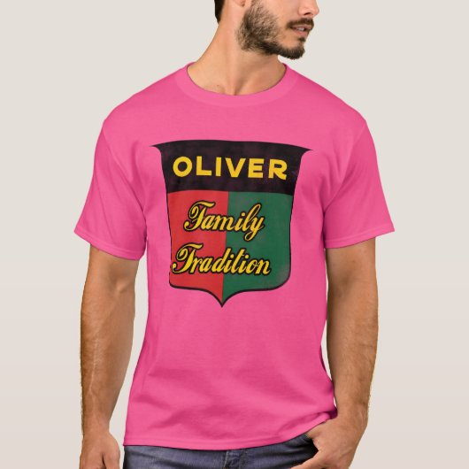 Oliver Familyradition retro T-Shirt (Vorderseite)