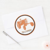 Oliver Farm Decal Runder Aufkleber (Umschlag)