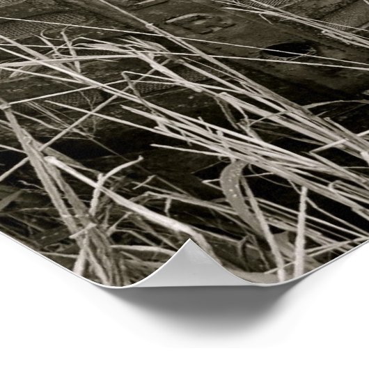 Oliver Farm Tractor Poster (Ecke)