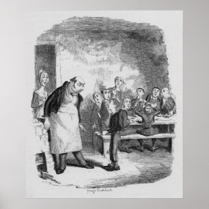 Oliver fragend für mehr poster