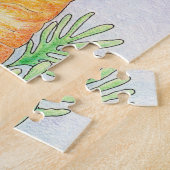 Oliver-Häschen mit Karotten-Puzzlespiel Puzzle (Seite)