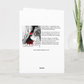 OLIVER heARTdog Chow-Chow Karten (Rückseite)