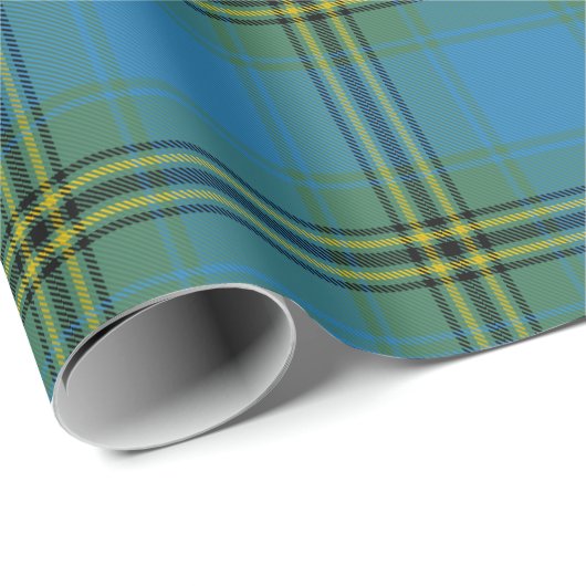 Oliver Hunting Tartan Geschenkpapier (Rolleneckpunkt)