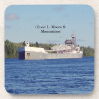 Oliver L. Moore & Menominee 6 Untersetzer