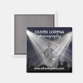 OLIVER LOPENA Fotografie Magnet (Vorderseite/Rückseite)