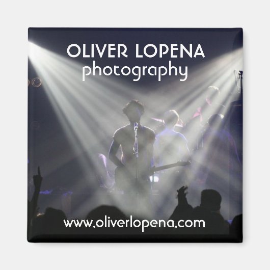 OLIVER LOPENA Fotografie Magnet (Vorne)