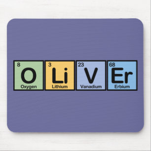 Oliver machte von den Elementen Mousepad