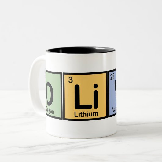 Oliver machte von den Elementen Zweifarbige Tasse (Vorderseite Links)