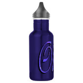 Oliver, Name, Logo, Boy Blue wiederverwendbare Was Trinkflasche (Links)