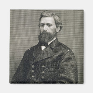 Oliver Otis Howard (1830-1909), graviert von Magnet