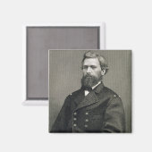 Oliver Otis Howard (1830-1909), Gravur von Robert Magnet (Vorderseite/Rückseite)