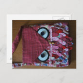 Oliver Owl Postkarte (Vorne/Hinten)