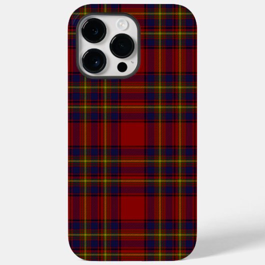 Oliver tartan rot-blau kariert Case-Mate iPhone hülle (Rückseite)
