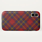 Oliver tartan rot-blau kariert Case-Mate iPhone hülle (Rückseite (Horizontal))