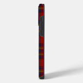 Oliver tartan rot-blau kariert iPhone hülle (Linke Seite)