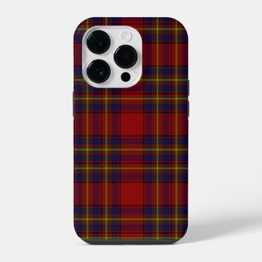 Oliver tartan rot-blau kariert iPhone hülle (Rückseite)