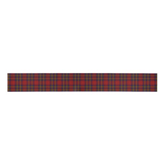 Oliver tartan rot-blau kariert ripsband (Vorderseite)