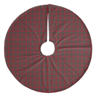 Oliver Tartan rot gelb blau kariert Fleece Weihnachtsbaumdecke