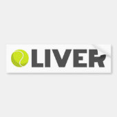Oliver Tennis Autoaufkleber (Vorne)
