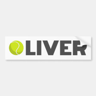 Oliver Tennis Autoaufkleber