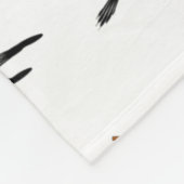 Oliver The Otter Christmas Random Pattern Fleecedecke (Ecke)