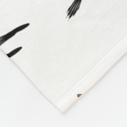 Oliver The Otter Christmas Random Pattern Fleecedecke (Ecke)