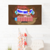 Oliver The Otter is 6 Years Old! Happy Birthday Banner (Insitu)