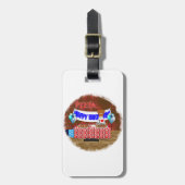 Oliver The Otter is 6 Years Old! Happy Birthday Gepäckanhänger (Vorderseite vertikal)