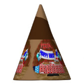 Oliver The Otter is 6 Years Old! Happy Birthday Partyhütchen (Rechts)