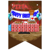 Oliver The Otter is 6 Years Old! Happy Birthday Wimpelkette (Erste Fahne)