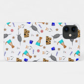 Oliver The Otter Summer Beach Vacation Pattern Case-Mate iPhone Hülle (Rückseite (Horizontal))