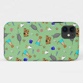 Oliver The Otter Summer Beach Vacation Pattern Case-Mate iPhone Hülle (Rückseite (Horizontal))