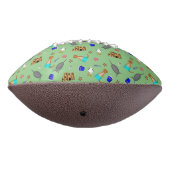 Oliver The Otter Summer Beach Vacation Pattern Football (Gedreht 270)