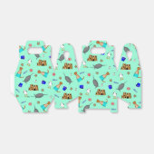 Oliver The Otter Summer Beach Vacation Pattern Geschenkschachtel (Ungefaltet)
