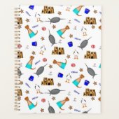 Oliver The Otter Summer Beach Vacation Pattern Planer (Vorderseite)