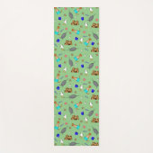 Oliver The Otter Summer Beach Vacation Pattern Yogamatte (Vorderseite)